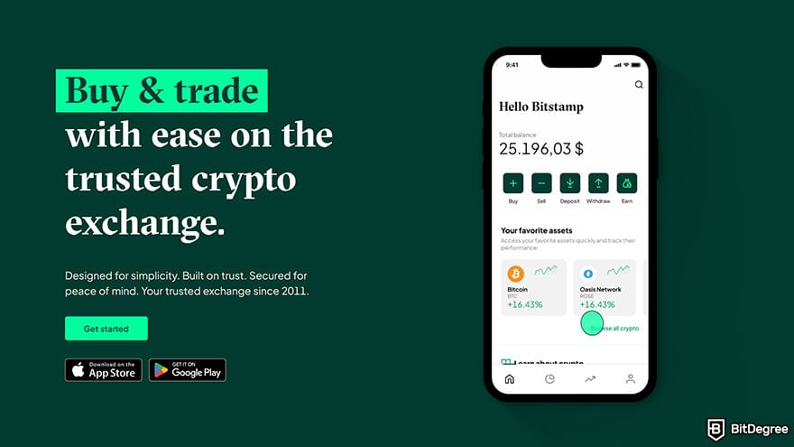 Best cryptocurrency exchange: Bitstamp homepage. Best cryptocurrency exchange: Bitstamp homepage.