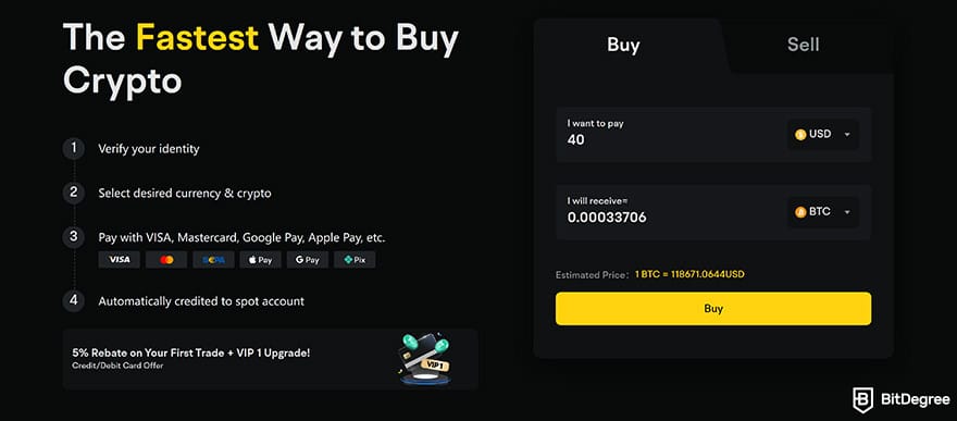 BYDFi review: the fastest way to buy crypto. BYDFi review: the fastest way to buy crypto.