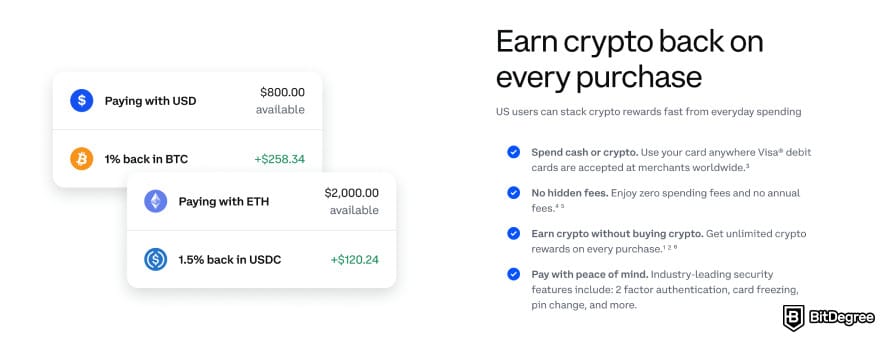 Coinbase review: Coinbase crypto debit card. Coinbase review: Coinbase crypto debit card.