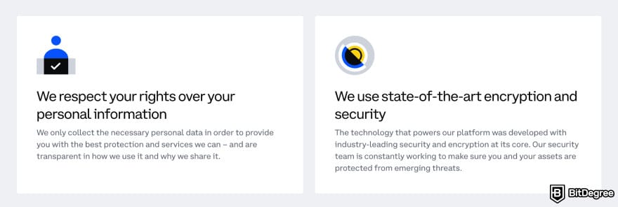Coinbase review: data protection measures. Coinbase review: data protection measures.