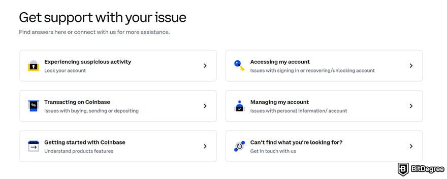Coinbase review: get support with your issue. Coinbase review: get support with your issue.