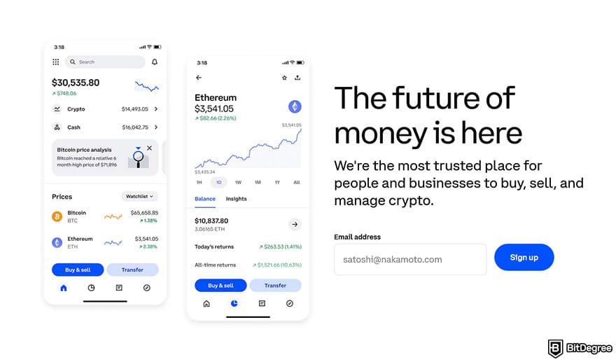 Coinbase review: the future of money is here. Coinbase review: the future of money is here.
