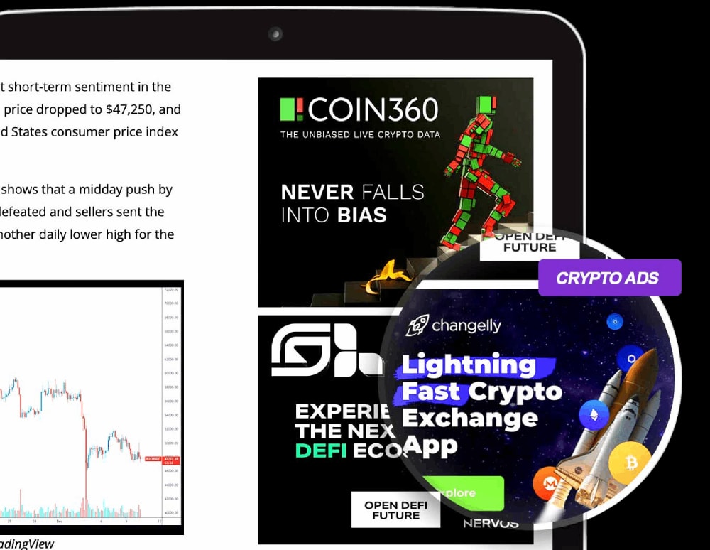 High-Visibility Crypto Ads