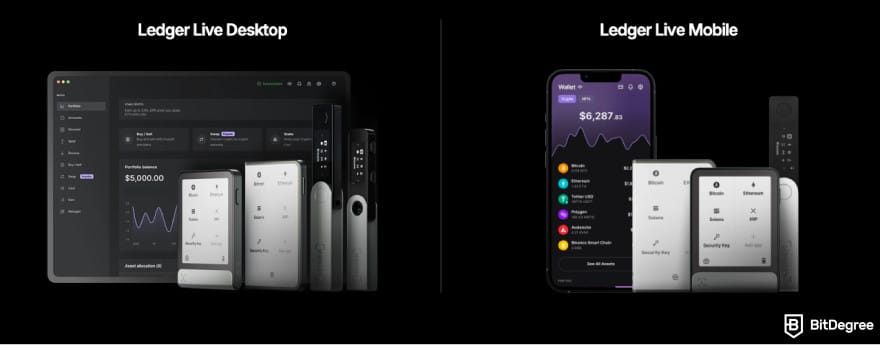 Ledger Flex review: Ledger Live app. Ledger Flex review: Ledger Live app.
