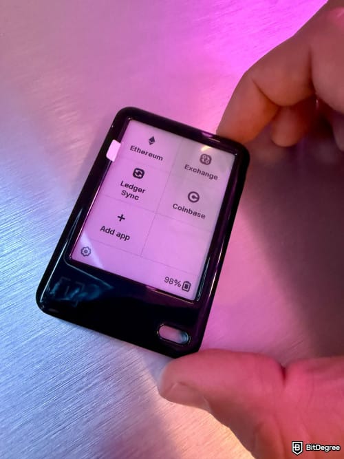 Ledger Nano Gen5 review: the Ledger Nano Gen5 up close.