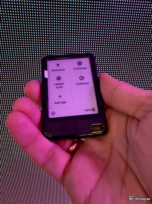 Ledger Nano Gen5 review: the Ledger Nano Gen5 up close.