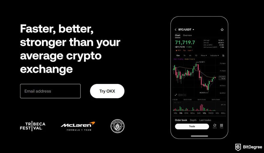 OKX review summary: OKX's homepage. OKX review summary: OKX's homepage.