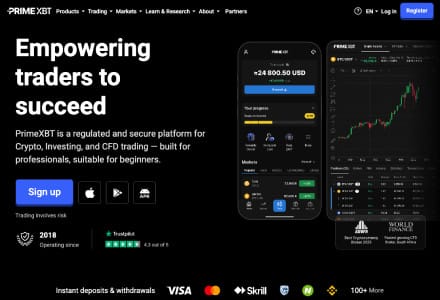 PrimeXBT - Diversified Trading Across Crypto and Global Markets